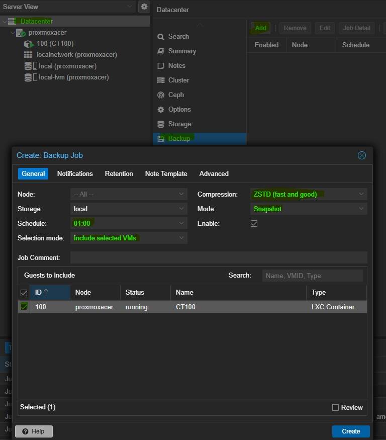 Backup Job - Lutritech.it